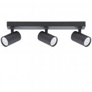 ВІТРИНА! Спот Victoria Lighting 3x50 Вт GU10 чорний Chester/PL3 black