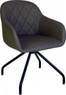 Стул обеденный Nowy Styl WESTER 4S BLACK ECO35 черный/мокко