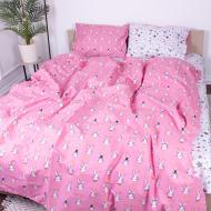 Комплект постельного белья MirSon Ranforce Elite 17-0528 Bunnies pink мульти