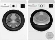 Пральна машина Beko BM1WFSU36233WB + сушильна машина BM3T37239WB