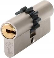 Циліндр Mul-T-Lock 7х7 33x33 ключ-ключ 66 мм нікель