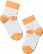 Носки детские для девочекдля мальчиков Conte-Kids CK Tip-Top 5С-11СП215 р.8 бело-оранжевый
