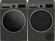 Стиральная машина Beko B3WFU48415MGB2 + сушильная машина B3T68239MG