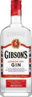 Джин Gibson's London Dry 37.5% 0,7 л