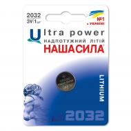 Батарейки НАША СИЛА Ultra Power CR2032 1 шт. (3082)