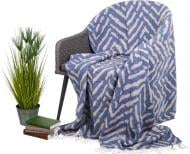 Плед Scotch blue 150x200 см синий Sesli Tekstil