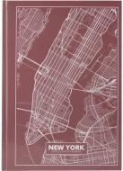 Книга для нотаток Maps New York А4 96 арк 8422-543-a Axent