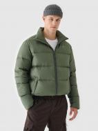 Пуховик чоловічий зимовий 4F DOWN JACKET M513 4FWAW24TDJAM513-44S р.2XL хакі