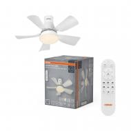 Люстра-вентилятор Osram Ceiling DIM 15 Вт белый FAN LESTE