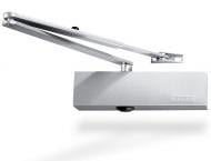 Доводчик дверний Geze TS2000 NV BC з колінною тягою срібний 100 кг