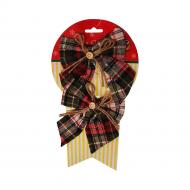 Елочная игрушка Шотландский бант 9179-31 30 см