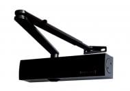 Доводчик дверной Geze TS2000 NV BC с коленной тягой с фиксацией черный 100 кг