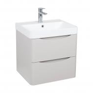 Тумба подвесная Aqua Rodos Vista Kashemir с умывальником Deep 50 см