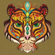 Набор для росписи-антистресс Strateg Тигр JCEE36799