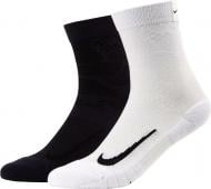 Шкарпетки Nike U NK MULTIPLIER MAX CREW SK0124-912 р.M білий/чорний 2 шт.