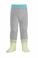 Колготки для девочек Conte-Kids Tip-Top 383р.80 серо-салатовый