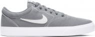 Кроссовки мужские демисезонные Nike SB CHARGE CNVS CD6279-003 р.40,5 серые