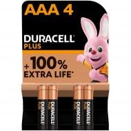 Батарейки Duracell Plus AAA (мизинчиковые) 4 шт.