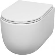 Унітаз підвісний ScandiSPA RAN NEW TORNADO з сидінням Duroplast SLIM soft-close (2386AS)
