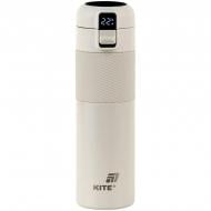 Термос KITE с термодатчиком 450 мл бежевый K25-1227-1 Термос KITE с термодатчиком 450 мл бежевый K25-1227-1