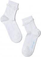 Носки детские для девочекдля мальчиков Conte-Kids CK Tip-Top (с кружевной лентой) 7С-11СП 080 р.16 белый