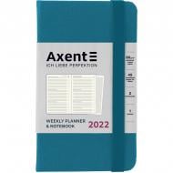 Щотижневик 2022 Pocket Strong А6- синій індиго Axent