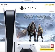Ігрова консоль Sony PS5 PlayStation 5 + Гра God of War Ragnarok