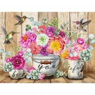 Набор для детского творчества Strateg Фиолетовая эстетика цветов HEG87084