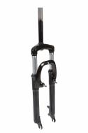 Вилка 26" Disk/V-brake резьбовая 1" шток 185мм. черный