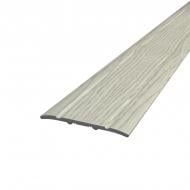Порожек алюминиевый рифленый АЛЮПРО 28х2710 мм дуб глазго