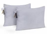 Набір подушок №9025 Eco Light Gray шовкова середня MirSon 50x70 см сірий