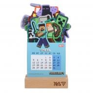 Календарь настольный YES Minecraft на подставке 2026