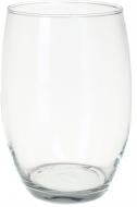 Ваза скляна Tyra Trend Glass 19 см прозора