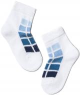 Шкарпетки дитячі для дівчатокдля хлопчиків Conte-Kids CK Tip-Top 5С-11СП217 р.8 біло-синій