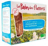 Хлебцы Le Paindes Fleurs органические безглютеновые из гречки (без соли и сахара)