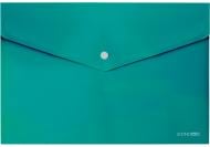 Папка-конверт А4 180 мкм глянец бирюзовый Economix E31301-21