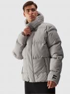 Пуховик мужской зимний 4F DOWN JACKET M479 4FWAW24TDJAM479-25S р.3XL серый