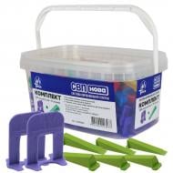 Набор СВП 2 мм 250 оснований /75 клиньев шт. 2 мм 250 шт./уп