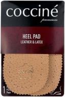 Підп'яточник шкіряний на латексі HEEL PAD LATEX-LEATHER COCCINE р.М бежевий