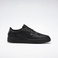 Кроссовки мужские демисезонные Reebok CLUB C 85 AR0454 р.37,5 черные