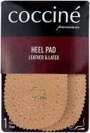 Подпяточник кожаный на латексе HEEL PAD LATEX-LEATHER COCCINE р.L бежевый