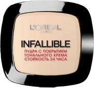 Пудра компактная L'Oreal Paris Infaillible 24 123 теплый ванильный 9 г