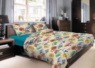 Комплект постельного белья семейный 6112-174735 мульти Zastelli
