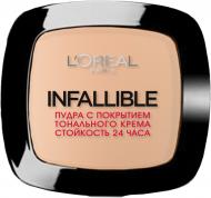 Пудра компактна L'Oreal Paris Infaillible 24 245 теплий пісочний 9 г