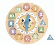 Игрушка-сортер Tooky Toy Часы TL675N