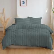 Комплект бортиков-подушек 17-4405 Monument STRIPE 2,0 серый Zastelli