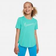 Футболка Nike G NK DF ONE SS TOP GX DD7639-317 р.M бірюзовий