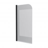 Шторка для ванни Koller Pool Dakota 800х1400 мм black matt, скло 6 мм clear