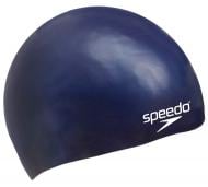 Шапочка для плавания Speedo Plain Moulded Silicone Cap Junior 8-709900011 one size синий