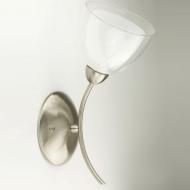 Светильник настенный ALFA Milano 10260 1x40 Вт E14 матовый хром